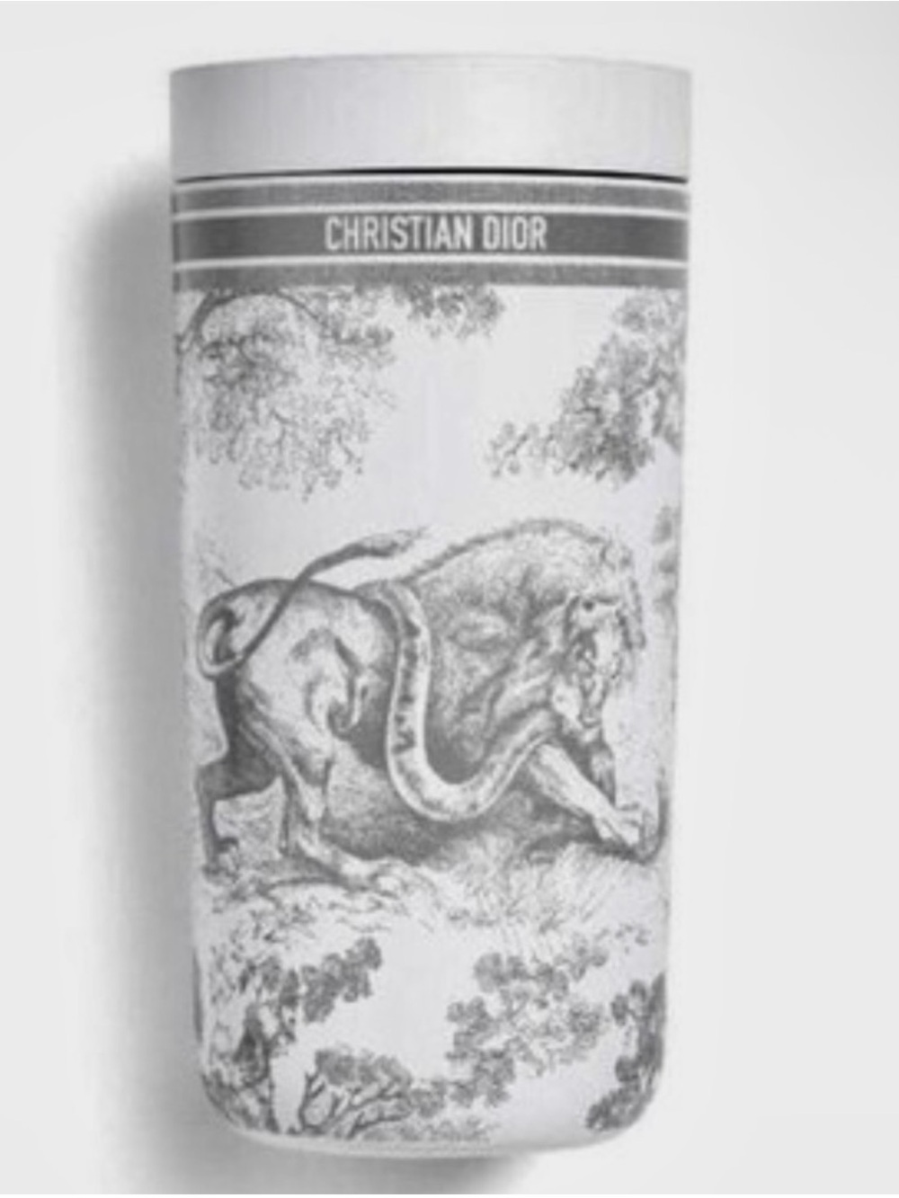 Christian Dior toile de jouy tumbler